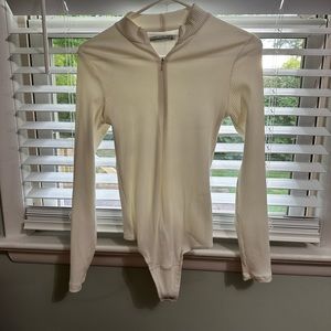 Abercrombie & fitch white bodysuit